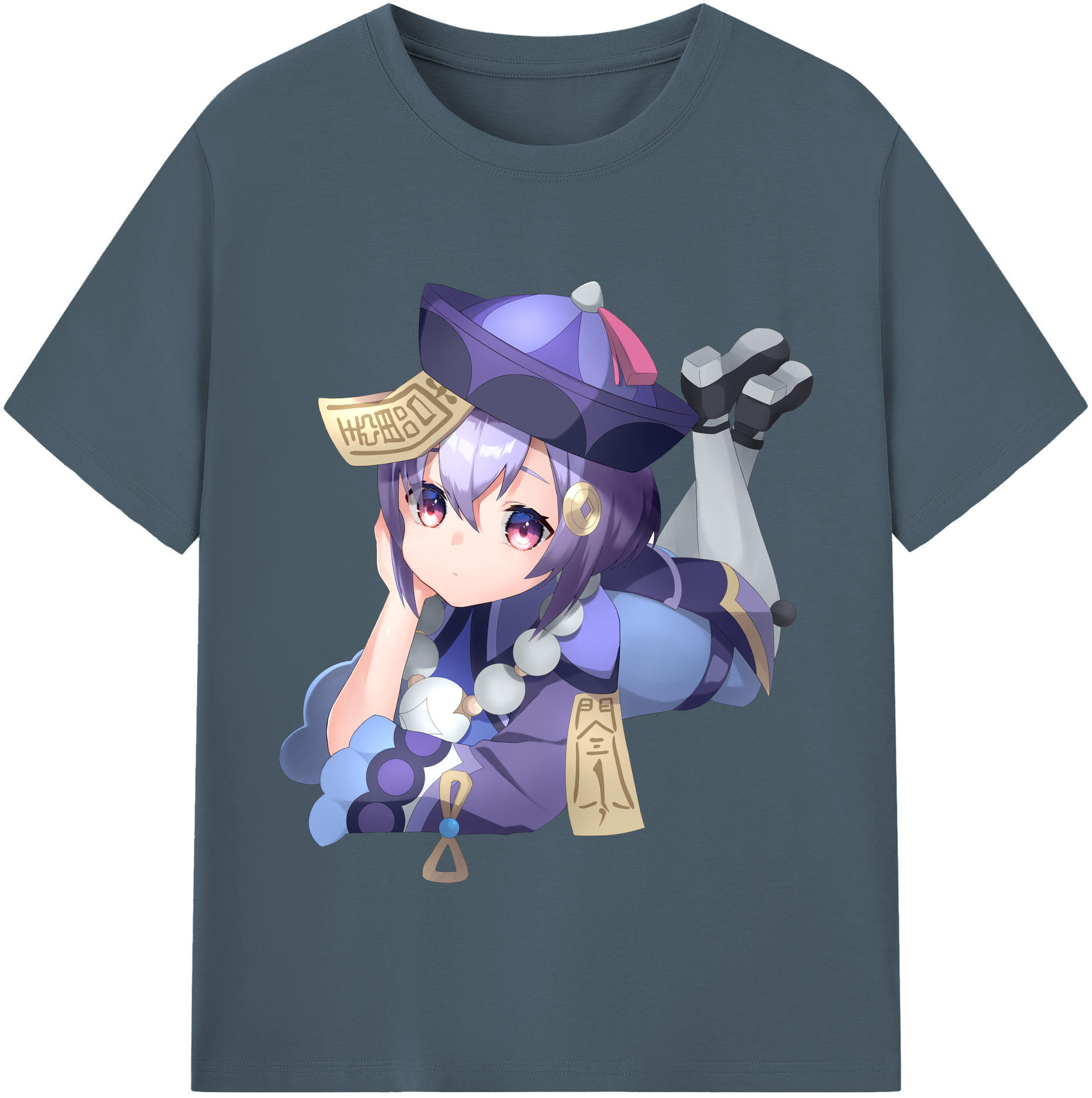 げんし神 七七 なな  genshin Nana 綿100％半袖Tシャツ（フロントプリント）